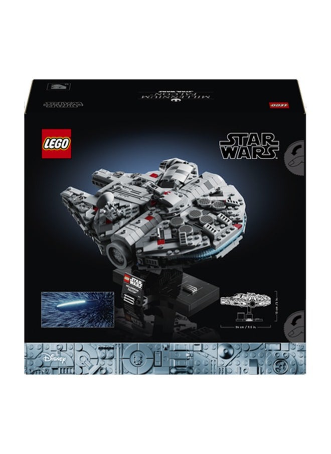 LEGO - Star Wars Millenium Falcon 25th Anniversary Set for Adults, Collectible A New Hope Starship Vehicle Model Kit, Home or Office Décor, Birthday Gifts for Men, Women and Fans 75375 (921 pieces) - Image 1