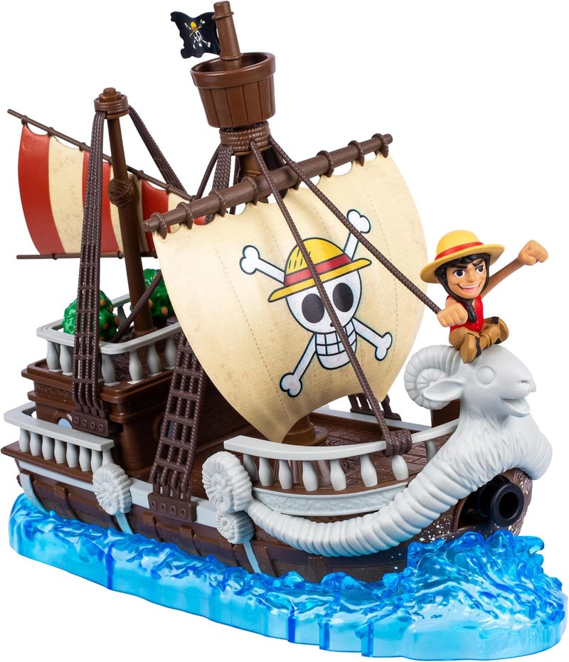 One Piece مجموعة سفينة جامع ديلوكس Going Merry من One Piece و تمثال شخصية مونكي دي. لوفي (24.13 سم) - Image 2