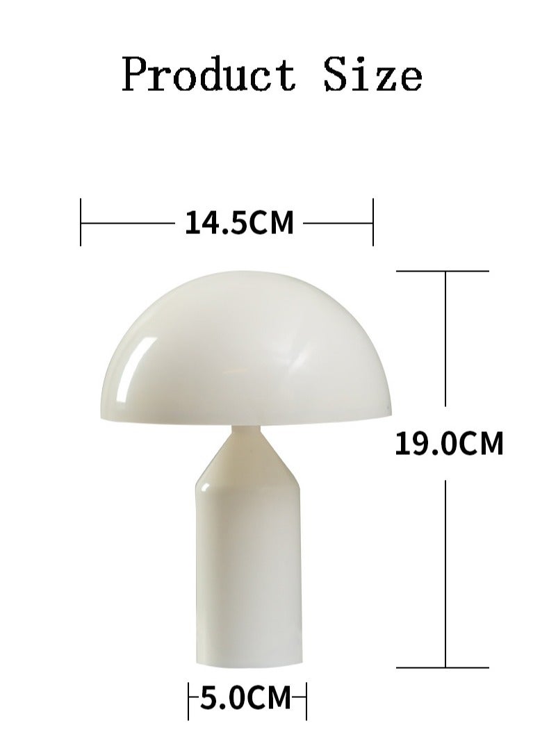 هومستر ضوء فطر ليلي يعمل بالبطارية – مصباح مزاج متغير الألوان باللمس، ديكور طاولة محمول لغرف النوم والأرفف - Image 2