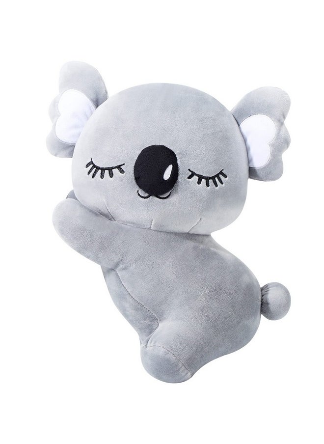 Queekay 13.8 Inch Cute Koala Stuffed Animal Creative Koala Plush Pillow Stuffed Koala Bear Soft Koala Plush Koala Bear Plush Toy Clever Boy's and Girl's Room Decor, Koala Gifts for Boys Girls  - Image 1