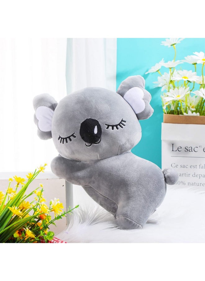 Queekay 13.8 Inch Cute Koala Stuffed Animal Creative Koala Plush Pillow Stuffed Koala Bear Soft Koala Plush Koala Bear Plush Toy Clever Boy's and Girl's Room Decor, Koala Gifts for Boys Girls  - Image 5