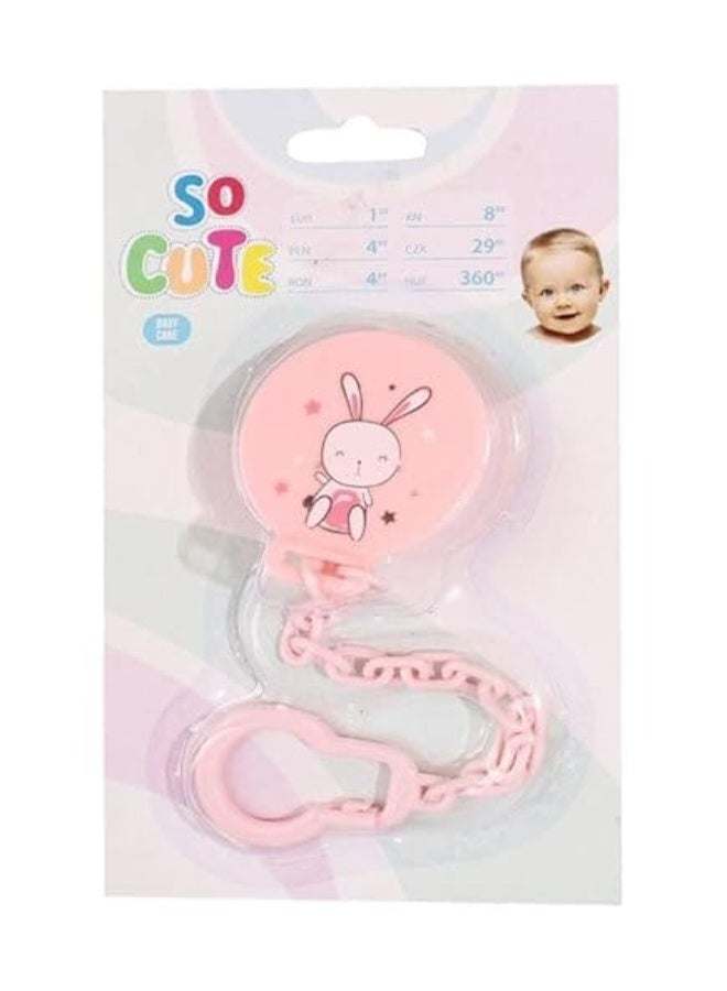 Baby Pacifier Clip Chain with Cartoon Design - Image 2