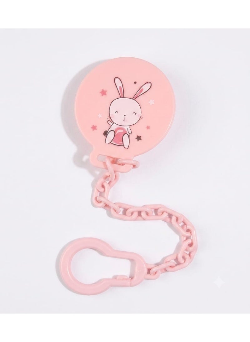 Baby Pacifier Clip Chain with Cartoon Design - Image 1