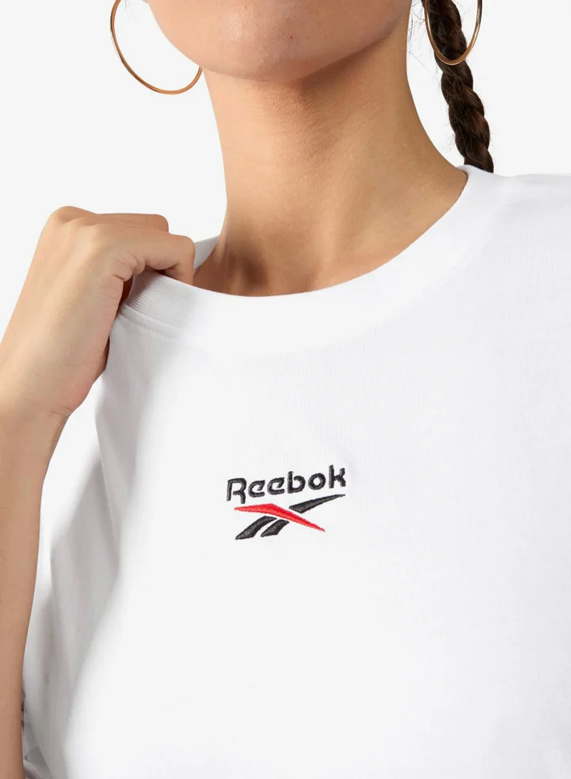 Reebok  Identity 2 Colour Logo Relaxed T-Shirt for Women | Best Price UAE