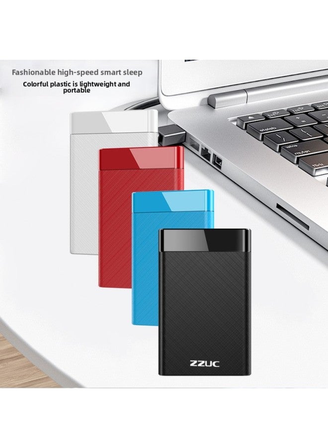 2.5inCh Tools-free Mobile Hard Drive Box USB3.0/3.1 Notebook Solid State Drive Box Slider 2.0TPYE C-Color:Q5-2.0 Black - Image 4