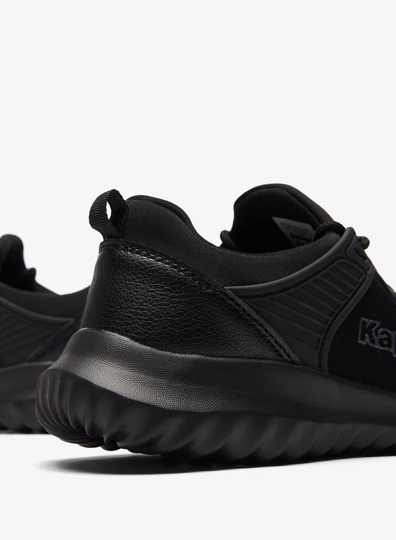 Kappa BLACK Textured Lace-Up School Sports Shoes for Women | Best Price UAE