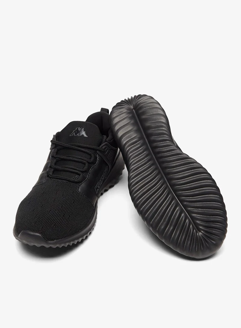 Kappa BLACK Textured Lace-Up School Sports Shoes for Women | Best Price UAE