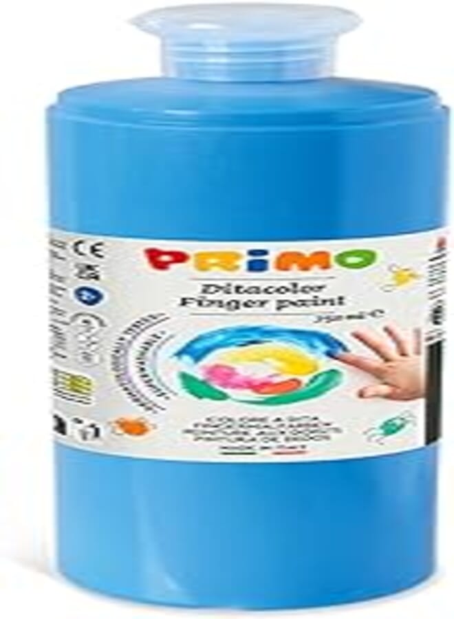 Primo Finger paint 750ml - blue - childrens crafts