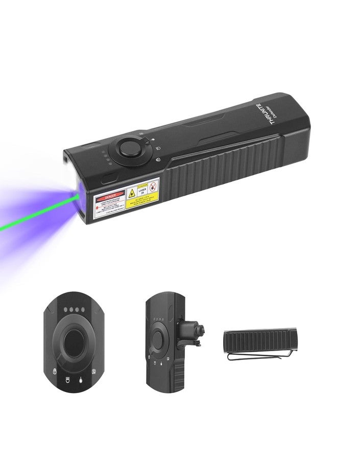 ThruNite Defender 3-in-1 EDC Flat Light - 1600 Lumens Rechargeable Flashlight with White Light, UV Light, and Green Beam, for Outdoor, Everyday Use, Work - Image 1