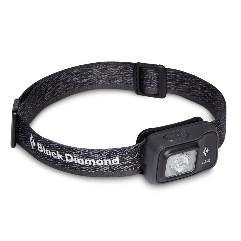 Black Diamond BLACK DIAMOND Astro 300 LED Headlamp, Dimmable Battery Powered IPX4 Rainproof Headlamp for Camping, Hiking, Running, Work, Travel, Graphite  - Image 1