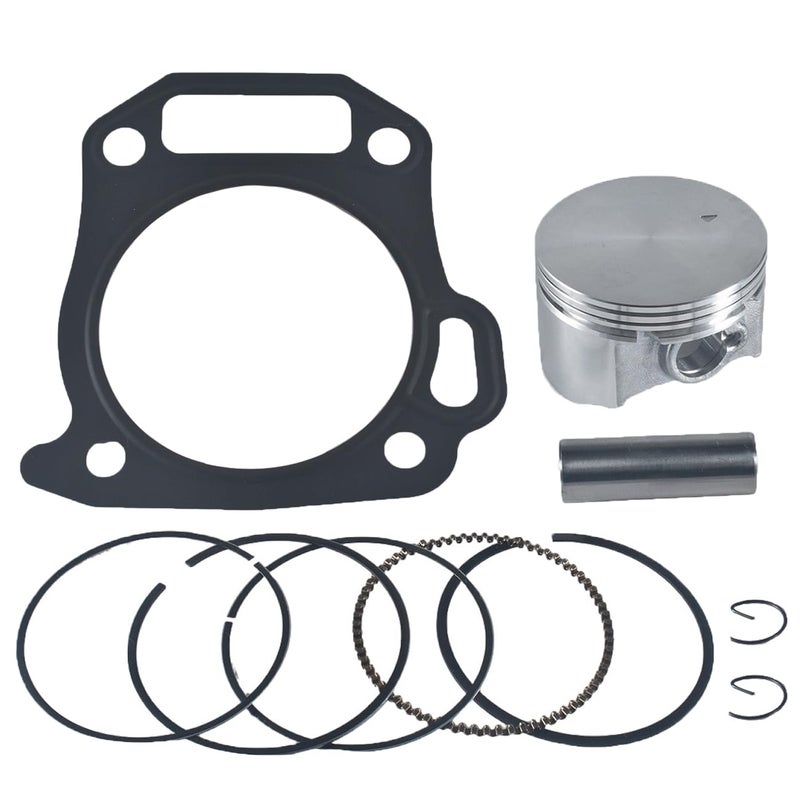 Generic SJVLXHI NEW 70mm Piston .550, Flat Top Race Kit For Predator 212cc High Compression performance GX160 GX200  - Image 1