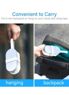 Generic Travel Friendly Dog Water Bottle and Bowl Combo, Leak Proof and Foldable Design for Hiking and Outdoor Adventures, Ideal for Dogs and Cats, Blue  - Image 4