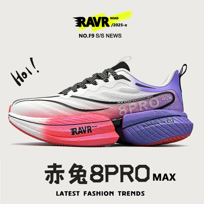 Red Rabbit 8Pro Running Shoes Summer Breathable New Running Shoes Teenagers Big Kids Students Running Shoes Sports Tide Shoes - Image 2