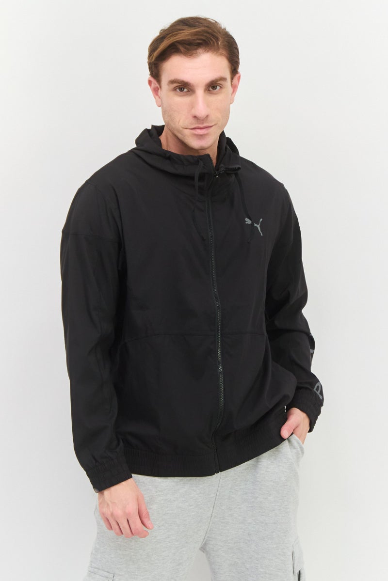 PUMA Men Sportswear Fit Long Sleeve Training Jacket, Black - Image 1