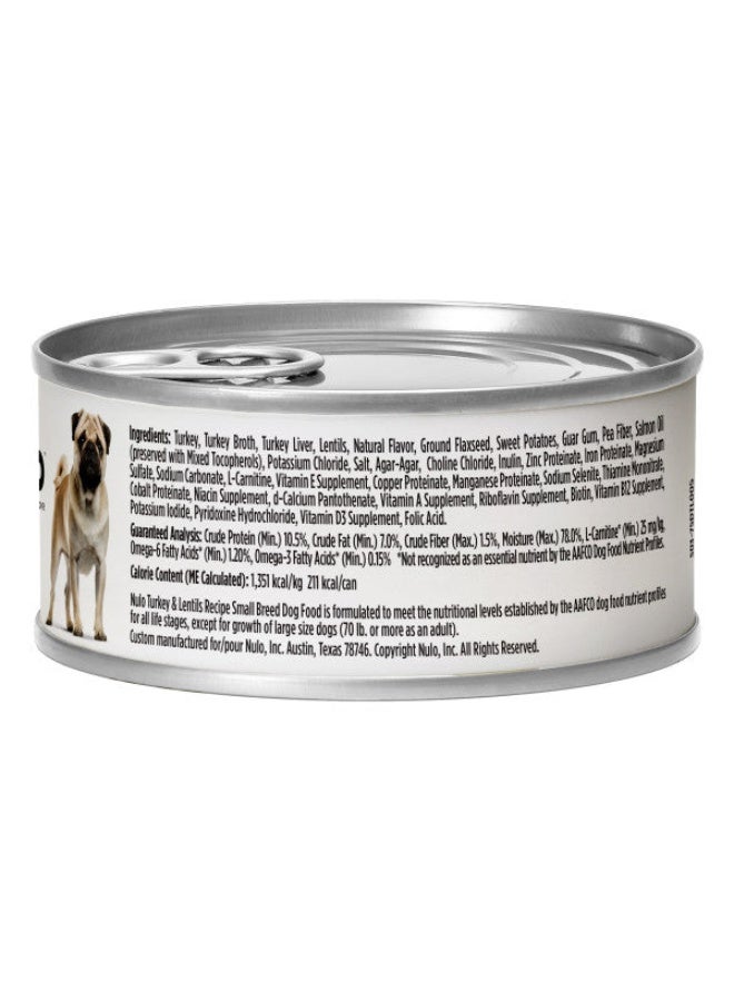 Nulo FreeStyle Small Breed Dog Grain-Free Turkey & Lentils Recipe with Probiotics 156gms - Image 2