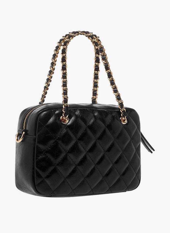 Celeste Quilted Crossbody Bag with Zip Closure - Image 4