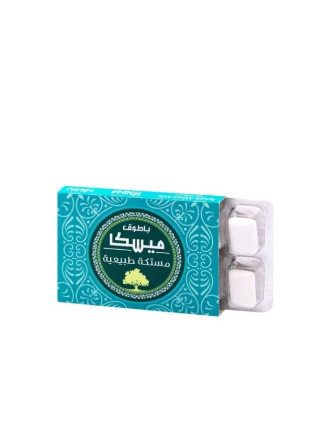 باطوق لبان ميستيكا (ميسكا)، عبوة 2 × 8 قطع | علكة بطعم منعش - Image 5