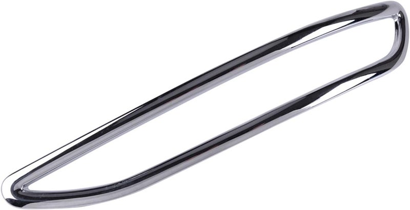 QASULER Chrome Rear Fog Light Lamp Trim Cover for Chevrolet Equinox - Image 1