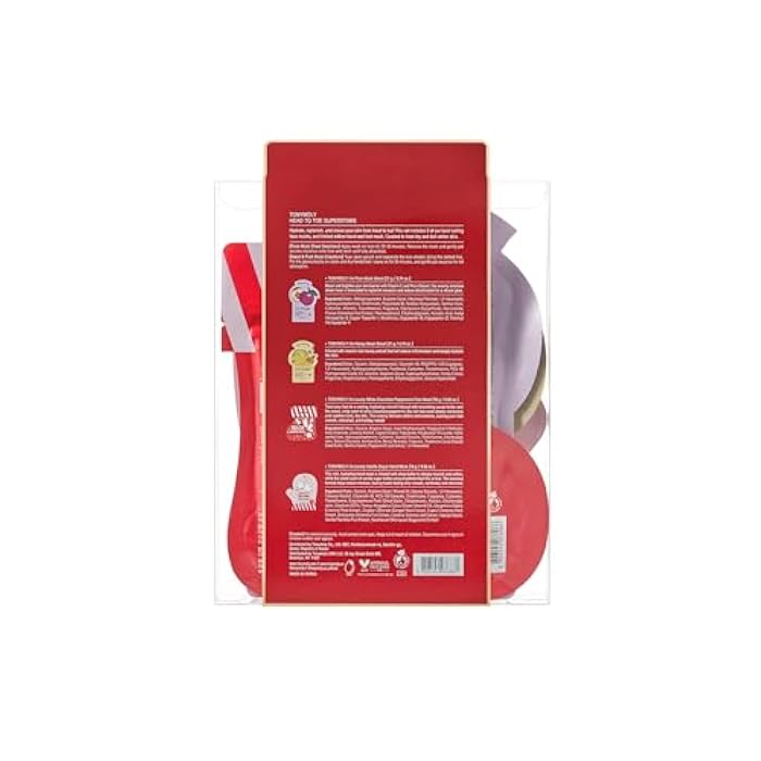 TONYMOLY Head to Toe Mask Set – 4-Piece Face Mask Set with Sheet Masks, Hand Mask & Foot Mask | Hydrating, Brightening & Nourishing Skincare Collection, Holiday Gift Set - Image 2