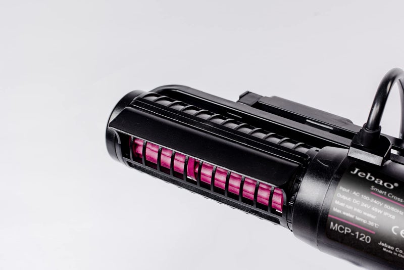 Jebao MCP Smart Cross Flow Pump with LCD Display Controller for Saltwater Tank Magnetic Base (MCP-120) - Image 4