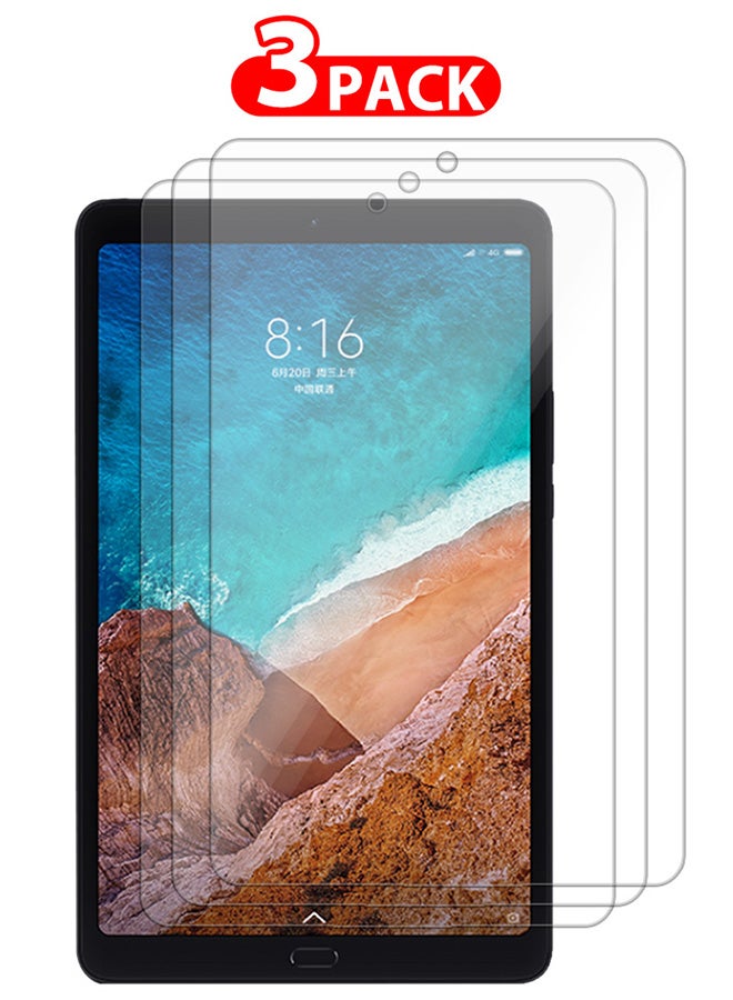 CATANES 3 Packs For Xiaomi Mi Pad 4 Plus Tablet Screen Protector Anti-Glare 9H Hardness Tempered Glass Scratch Resistant HD Display Screen Protector - Image 1