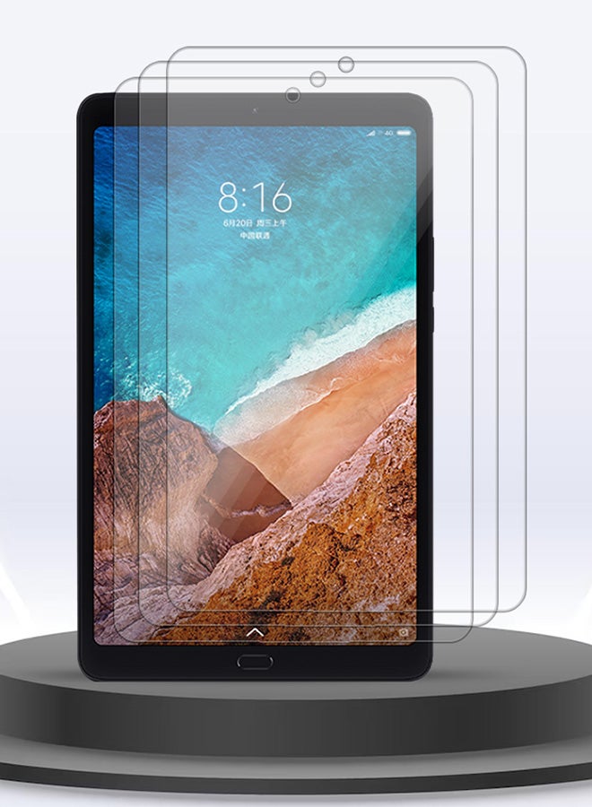 CATANES 3 Packs For Xiaomi Mi Pad 4 Plus Tablet Screen Protector Anti-Glare 9H Hardness Tempered Glass Scratch Resistant HD Display Screen Protector - Image 2