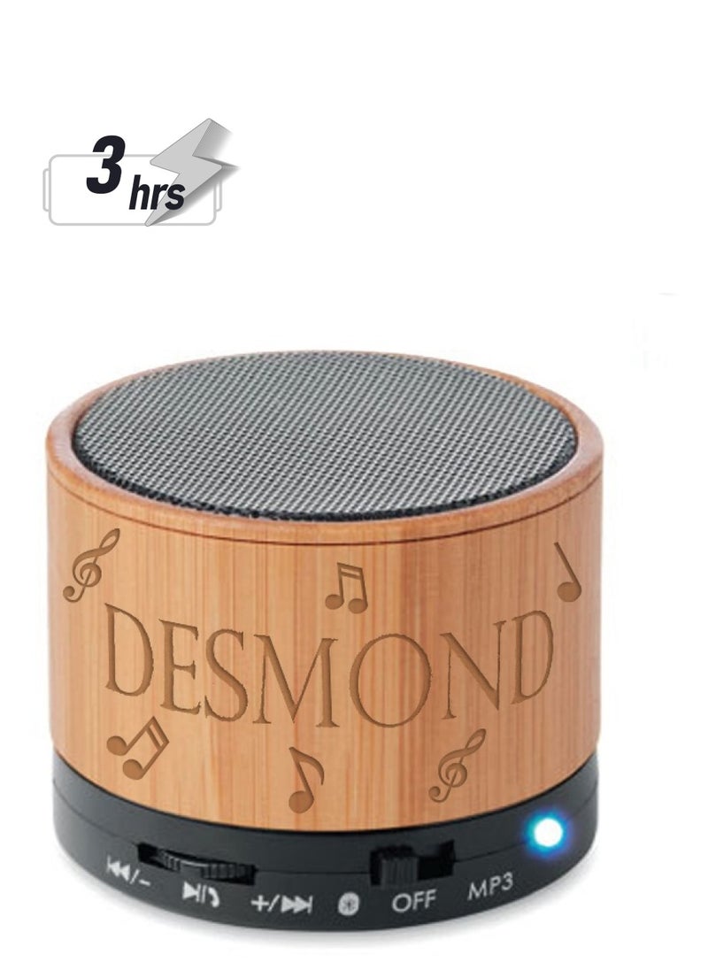 Ferns N Petals - Personalised Engraved Bluetooth Speaker - Image 1