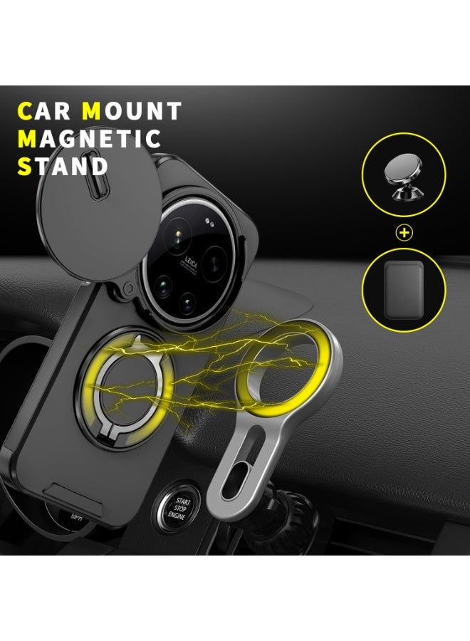 Case For Xiaomi 17 Ultra , Shockproof Protection Case With Stand - Image 5