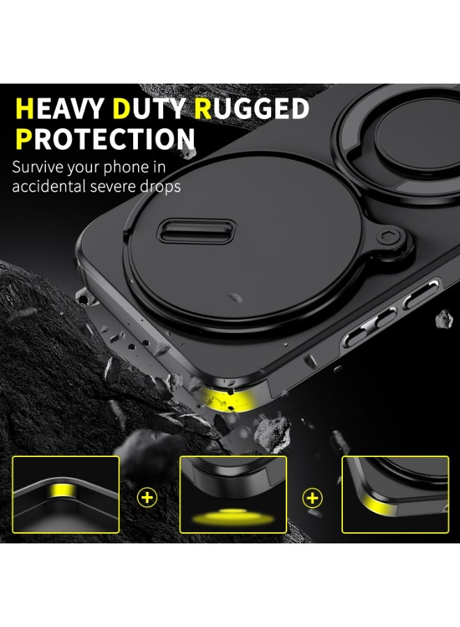Case For Xiaomi 17 Ultra , Shockproof Protection Case With Stand - Image 2