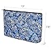 GUSTARIA Empty Mahjong Tiles BagSuitable for 12 30mm standard size American mahjong tilesThickened Blue Printed Bag Case Only - Image 4