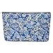 GUSTARIA Empty Mahjong Tiles BagSuitable for 12 30mm standard size American mahjong tilesThickened Blue Printed Bag Case Only - Image 3