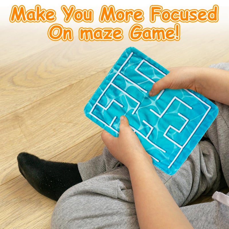 Inbeby 5 Pcs Marble Maze Mat Sensory Fidget Stress Relief Toys,Sensory Mat Anxiety Calming Toys,Tactile Sensory Toys for Kids Adults Teens Autism with Special Needs School Classroom Home Supplies,2 Sizes - Image 4