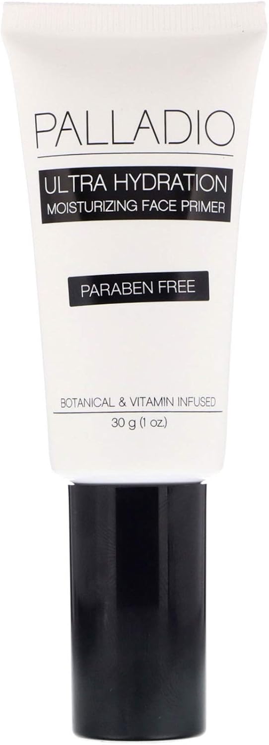 PALLADIO Palladio Ultra Hydration Primer, Fills in Fine Lines and Pores, Formulated with Coconut Oil, Non Greasy Finish, Fast Absorbing 