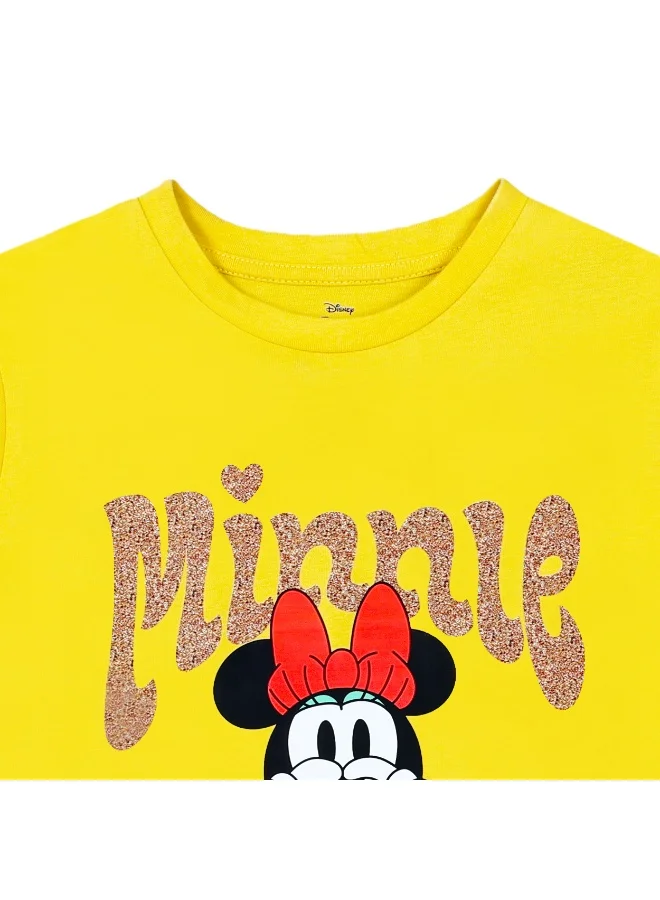 Disney  Disney Minnie Mouse  Girl's Short Sleeve T-Shirt for Women | Best Price UAE