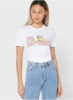DIFUZED Pac-Man Ms. Pacman Logo T-Shirt  - Image 1