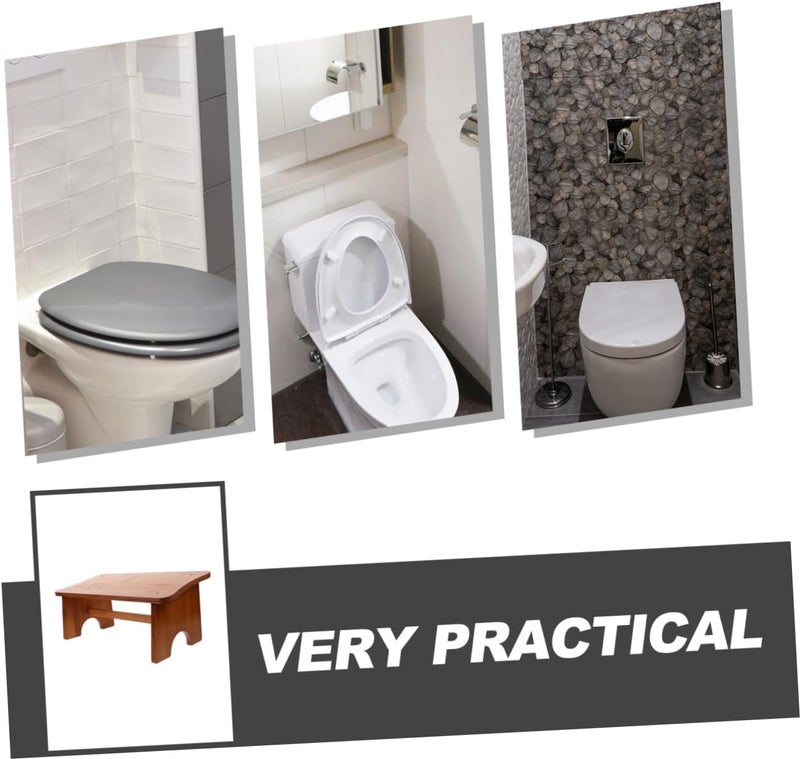 Low dust buildup SHERCHPRY Natural Toilet Stool Durable Squatting Foot Stool for Adults Height Sturdy Construction for High Weight Capacity Elegant Tea Color for Bathroom Use Multi option design Narrow & wide space compatible Local & cross border ship compatible Set product combo compatible Multi-demand compliant quality Classic practical design Reliable daily use design Multi-purpose fine material Climate adapted upgraded quality Month-round consistent deliver Most item matching trendy design Pre-stock well-packed goods Durable versatile substance Ready order processing User feedback upgraded quality Modern warehouse management Economical upgraded quality All consumer tier purchase options Transit & use compatible Occasional & permanent usable Upgraded classic design Indoor outdoor use Tight fitted parts Compact design - Image 4