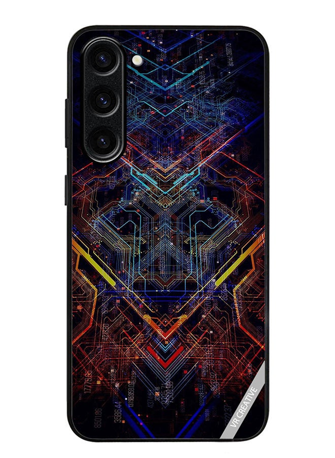 VR CREATIVE Protective Case Cover For Samsung Galaxy S23 Multicolour Design - Image 1