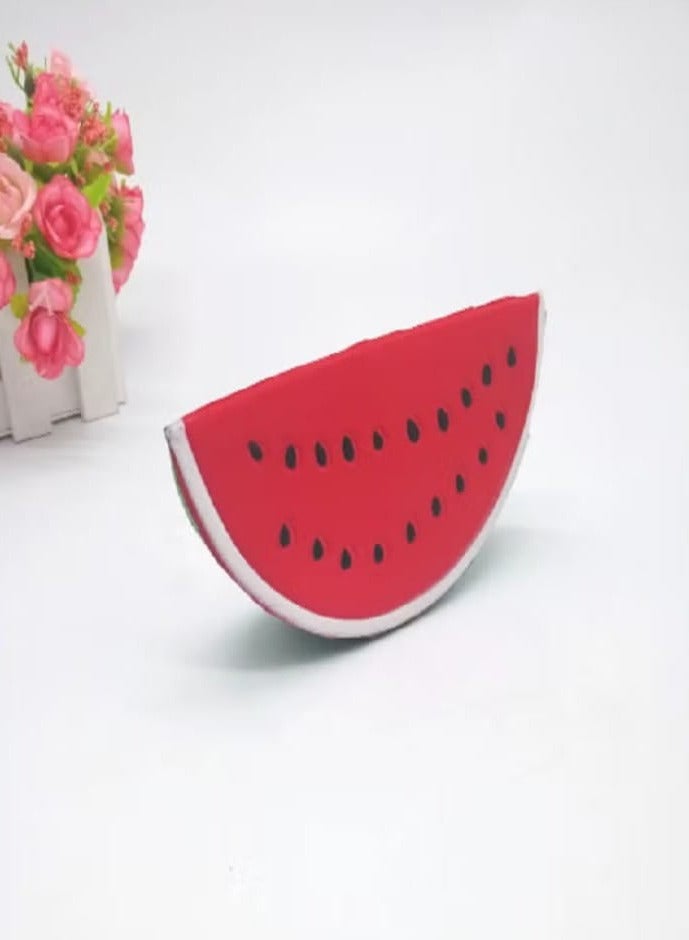 ألعاب الضغط على شكل بطيخ فاكهة محاكاة عالية الجودة، ألعاب مضادة للتوتر قابلة للضغط ألعاب البطيخ البطيئة الارتفاع - Image 2