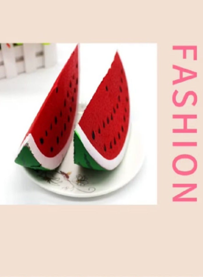 ألعاب الضغط على شكل بطيخ فاكهة محاكاة عالية الجودة، ألعاب مضادة للتوتر قابلة للضغط ألعاب البطيخ البطيئة الارتفاع - Image 5