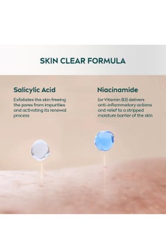 Nivea NIVEA Derma Skin Clear Wash Gel (150ml), Deep Cleansing Face Wash Gel, Salicylic Acid Face Wash Enriched with Niacinamide to Cleanse Pores and Remove Impurities  - Image 3