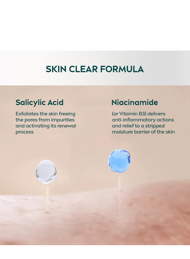 Nivea NIVEA Derma Skin Clear Wash Gel (150ml), Deep Cleansing Face Wash Gel, Salicylic Acid Face Wash Enriched with Niacinamide to Cleanse Pores and Remove Impurities - Image 3
