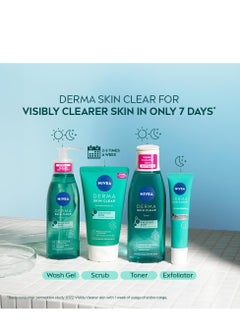 Nivea NIVEA Derma Skin Clear Wash Gel (150ml), Deep Cleansing Face Wash Gel, Salicylic Acid Face Wash Enriched with Niacinamide to Cleanse Pores and Remove Impurities  - Image 5