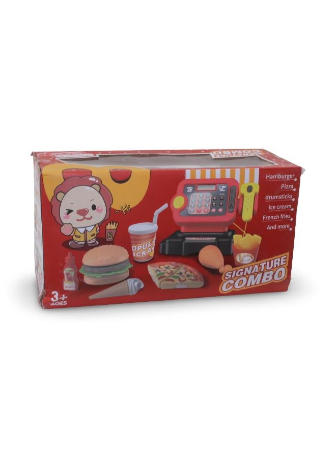Signature Combo Toy Cash Register – 41 Pcs - Image 3
