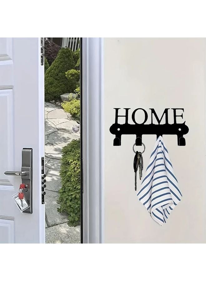 Zgg007 Home Hook Metal Key Holder Rust Proof Powder Coated Wall Mount - Image 4