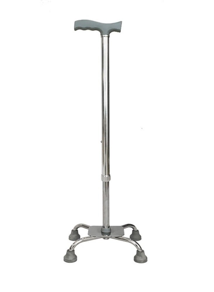 Generic A four-legged crutch for the elderly with a comfortable and safe handle  - Image 1