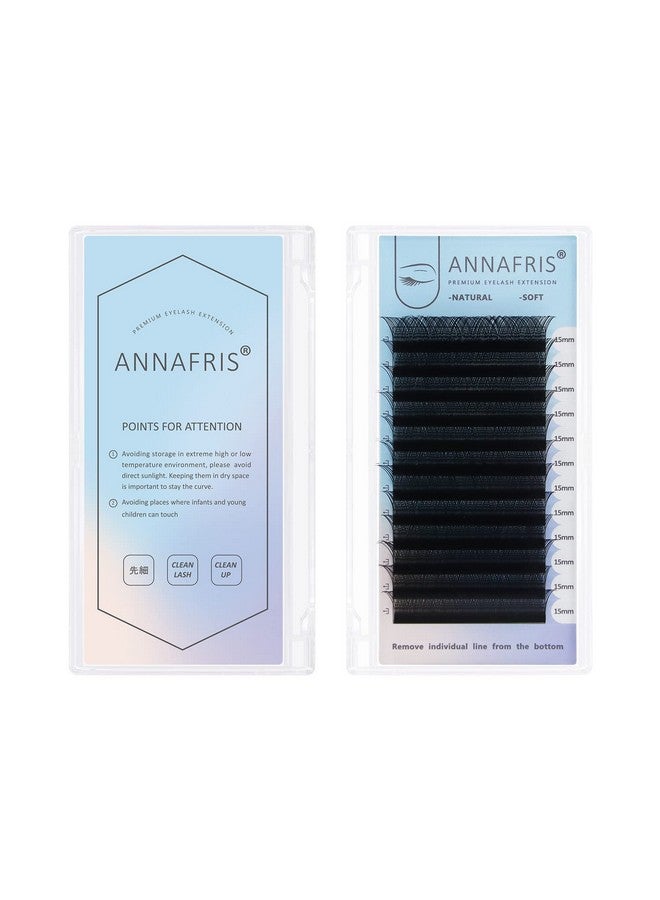 ANNAFRIS 4D Yy Shape Eyelash Extension Makeup Mesh Net Cross 0.07 C Curl 8-12Mm Mix 2D Y Shape Premade Fans Lash Extension Hand Woven Natural Soft Light Mink False Lashes (0.07 C, 8-12Mm Mix) - Image 3