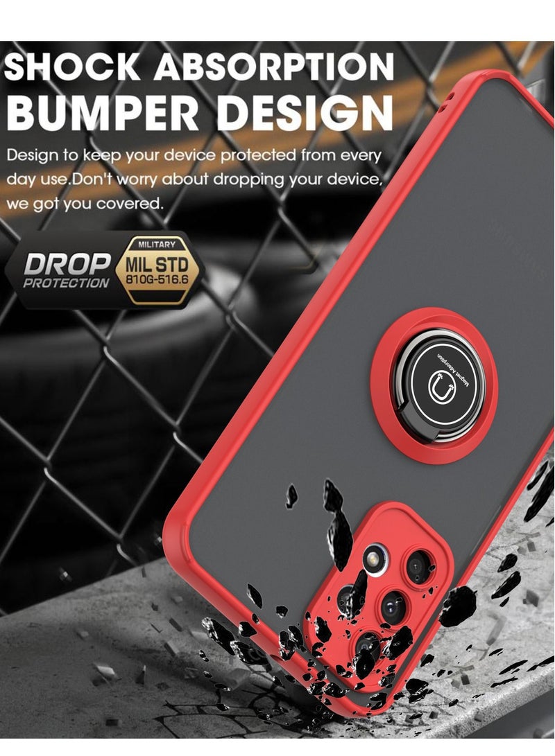 GULFLINK Back Cover Phone Protection Case For Samsung A23 Red - Image 5