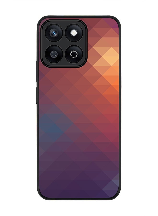 Stylizedd For Honor X7c 4G Case,Slim fit Camera Protection, Shockproof Thin Phone cover  - Copper Prism - Image 1
