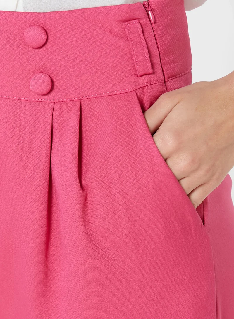 ELLA Button Detail Pants