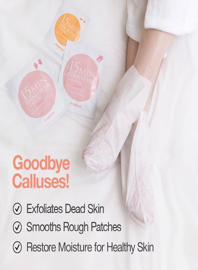 Naisture 15 Min Foot Moisturizing Mask - Reviving Sock Mask with Shea Butter & Jojoba Oil for Dry Feet and Heels - Image 3